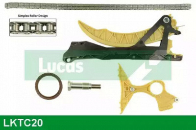LUCAS ENGINE DRIVE lktc20 -  Комплект цели привода распредвала